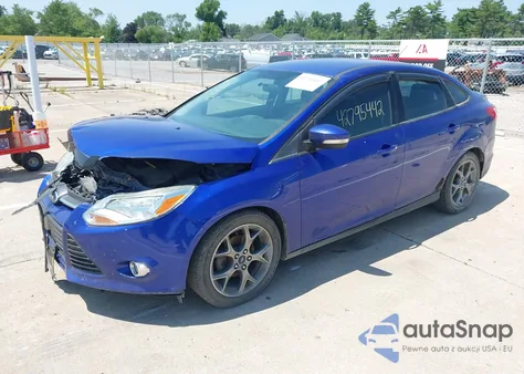 2013 Ford Focus Se из США, поврежденный, VIN 1FADP3F28DL241578
